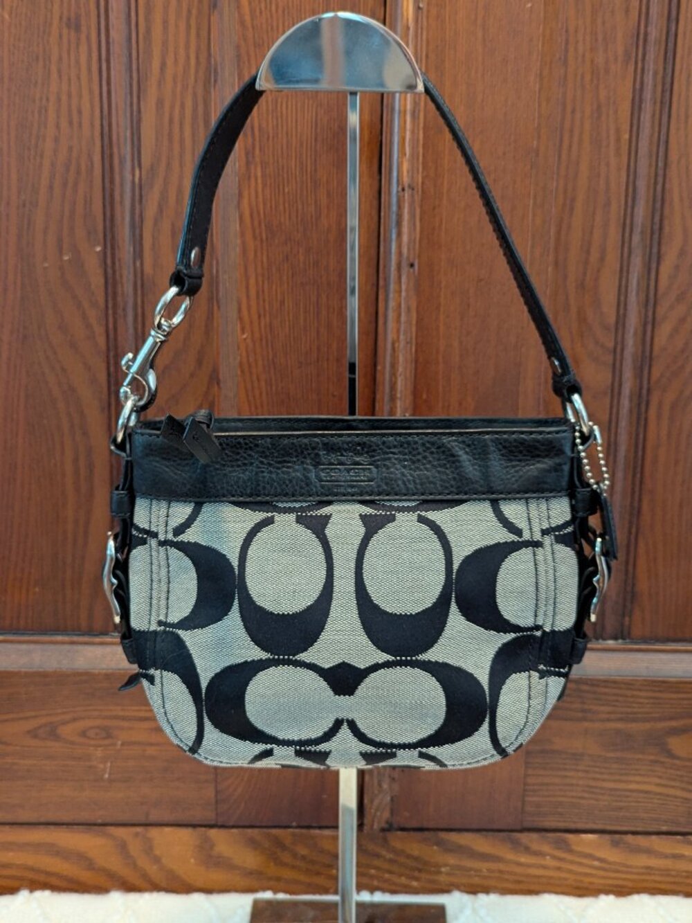 COACH Mini Zoe Hobo Shoulder Bag - Picture 2 of 11